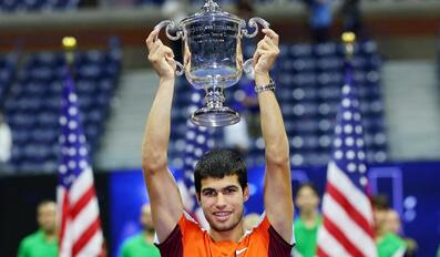 Carlos Alcaraz Seals Place in History with Defeat of Casper Ruud in US Open Final